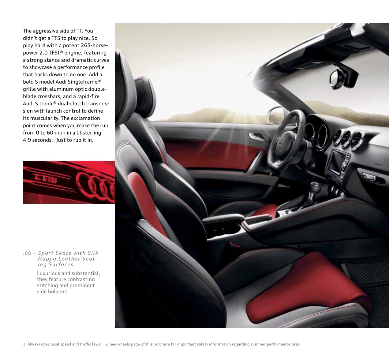 2012 Audi TT Brochure Page 21